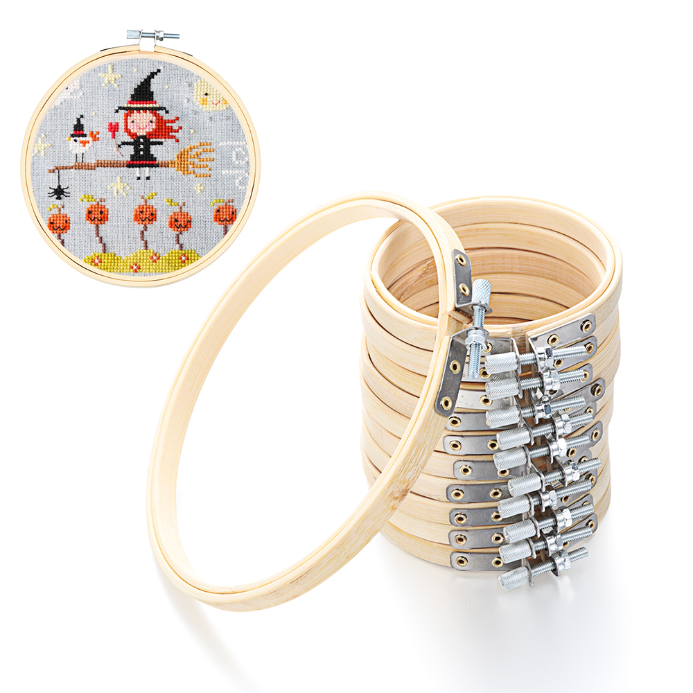 8/10/13/15/18/30cm Embroidery  - Embroidery Ring recension och pris